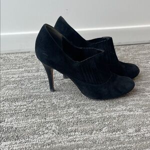Cole Haan Nike Air Black Suede Heels